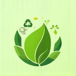 Icône verte représentant l’engagement durable et la responsabilité environnementale